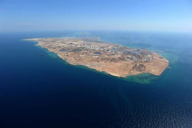 عکس های هوایی از جزیره خارگ 11