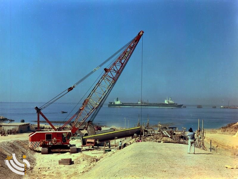 طرح توسعه اسکله آذرپاد جزیره خارگ سال 1354 9