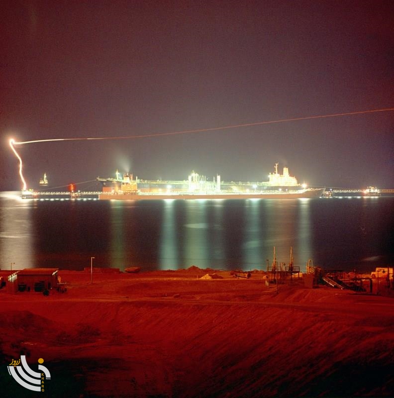 طرح توسعه اسکله آذرپاد جزیره خارگ سال 1354 12