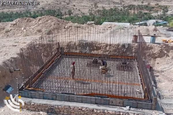 مخزن آب مجتمع دهوک دشتی ۳۰ درصد پیشرفت فیزیکی دارد