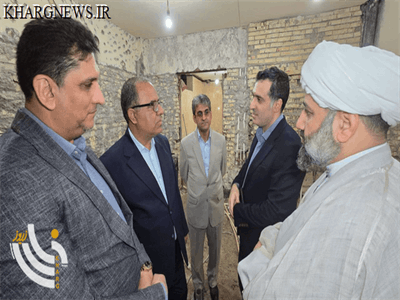 فرماندار بوشهر: بهسازی اماکن مذهبی خارگ با جدیت دنبال می‌شود