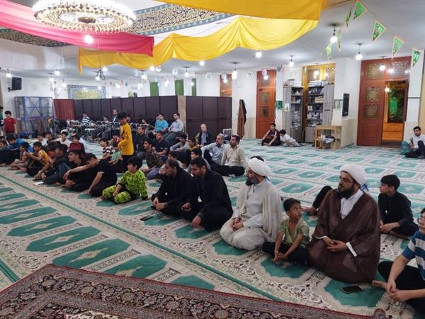 حضور پرشور نوجوانان دهه هشتادی و نودی در مراسم اعتکاف جزیره خارگ