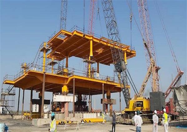 پیشبرد ساخت ۲ سکوی مسکونی و فرآورشی میدان فروزان