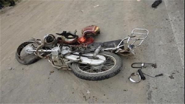 برخورد مرگبار موتورسیکلت با بلوار در بردخون دیر