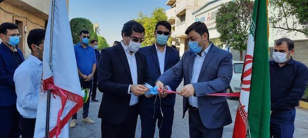 افتتاح پروژه کانال دفع آب های سطحی خیابان چاه قندی شهر خارگ + تصاویر