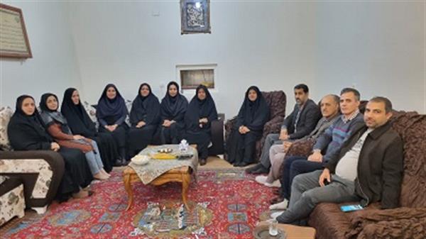 دیدار با خانواده معظم شهیدان ندیم زاده