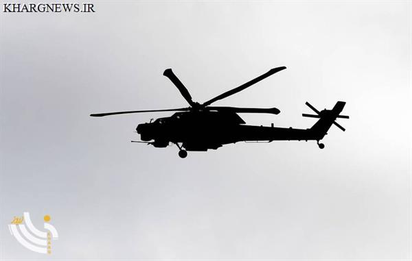 اعزام بیمار اورژانسی با بالگرد از جزیره خارگ