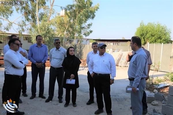 ارتقای زیرساخت‌های رفاهی کارکنان، محور بازدید مدیر پایانه نفتی خارگ از پروژه‌های عمرانی و توسعه‌ای