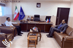 نشست مدیر عملیات عمومی خارگ با رئیس بندر خارگ برگزار شد