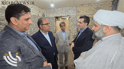فرماندار بوشهر: بهسازی اماکن مذهبی خارگ با جدیت دنبال می‌شود