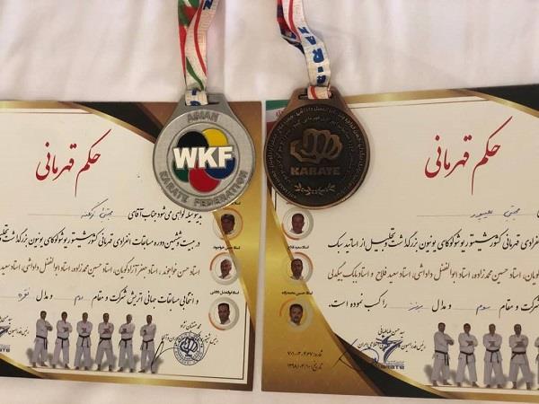افتخار آفرینی رزمی کاران خارگی در مسابقات قهرمانی کشور