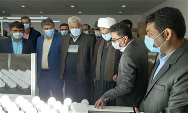 واحد تولید لامپ ال ای دی در دیلم افتتاح شد