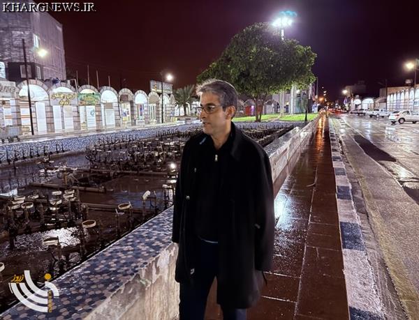 بخشدار ویژه خارگ: شرایط جزیره پس از بارش شدید باران پایدار است