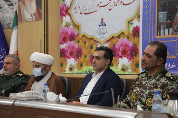 مجموعه پدافند هوایی مصداق ارتش انقلابی در جزیره خارگ است