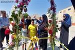 زمین چمن مصنوعی مدرسه شهدای خارگ افتتاح شد