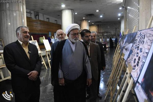 مقاومت و پایداری خارگ در نمایشگاه "روایت ایستادگی" به تصویر کشیده شد