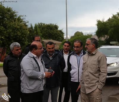 خارگ در آماده‌باش کامل؛ مدیریت میدانی بحران در شرایط اضطراری جوی