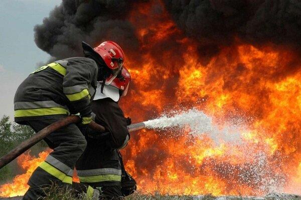 مهار آتش‌سوزی در سالن همایش دانشگاه خلیج فارس