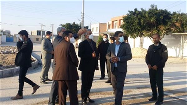 مسیر ورودی روستای هلیله بوشهر اصلاح می‌شود