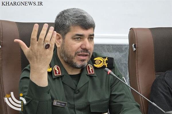 فرمانده سپاه بوشهر: ظرفیت بسیج برای رفع مشکلات استان استفاده شود