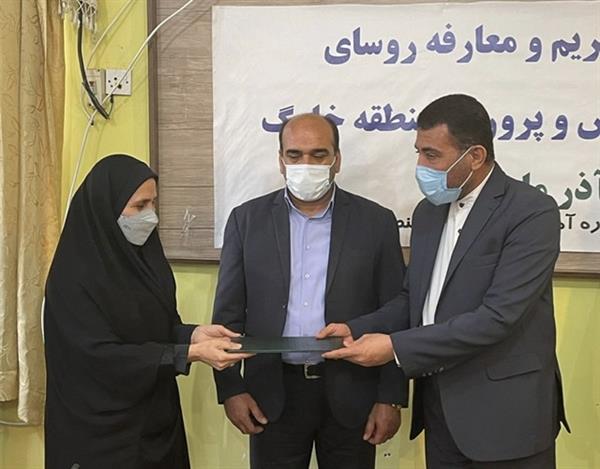 رئیس جدید آموزش و پرورش خارگ معارفه شد